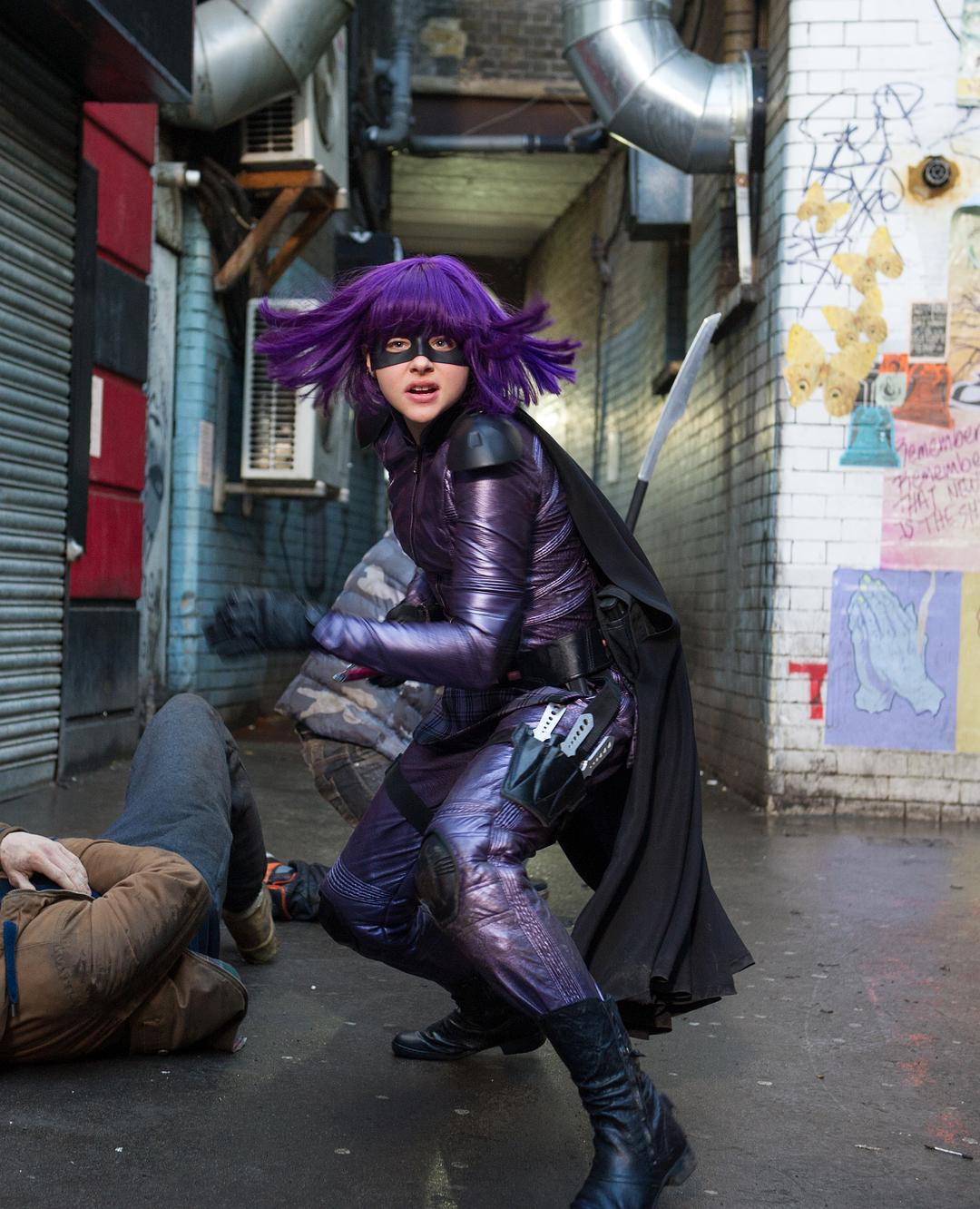 “紫色妖姬”-海扁王女主角人像-欧莱凯设计网
