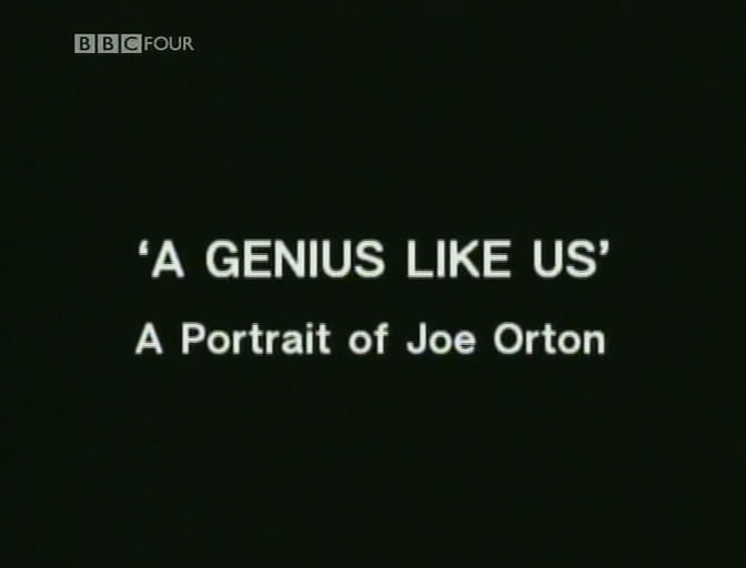 "Arena" A Genius Like Us: A Portrait of Joe Orton0