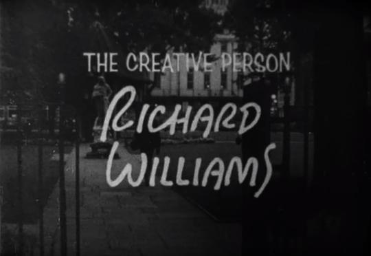 The Creative Person: Richard Williams4